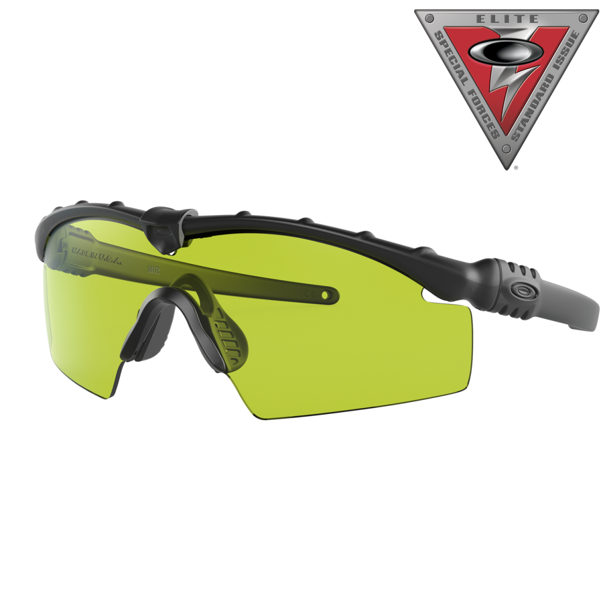 Oakley SI Ballistic M Frame 3.0 Strike OO9146 Sunglasses - Matte Black/Laser - XX-Large