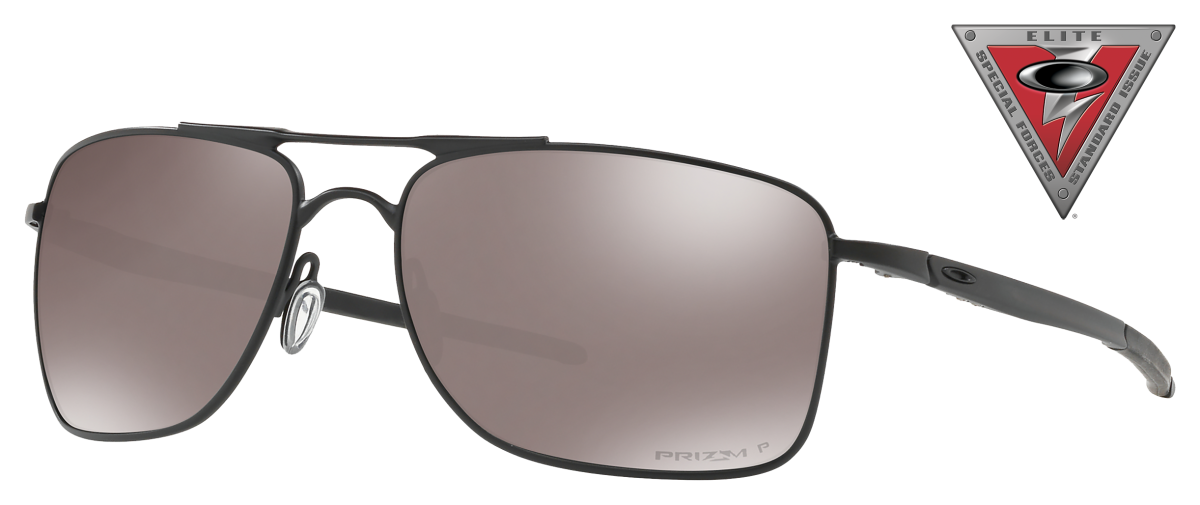 Oakley SI Gauge 8 OO4124 Blackside Collection Prizm Grey Iridium Mirror Polarized Sunglasses