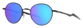 Oakley Terrigal OO4146 Prizm Grey Polarized Sunglasses - Satin Light Steel/Prizm Sapphire - Standard