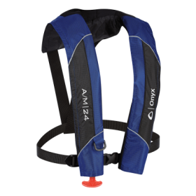 Onyx A/M-24 Auto/Manual Inflatable Life Vest - Blue