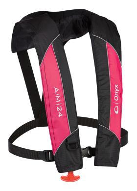 Onyx A/M-24 Auto/Manual Inflatable Life Vest - Pink