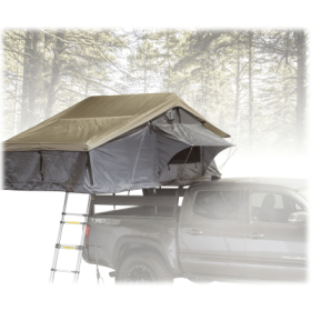 Overland Vehicle Systems Nomadic 3 Extended Roof Top Tent - Gray/Green