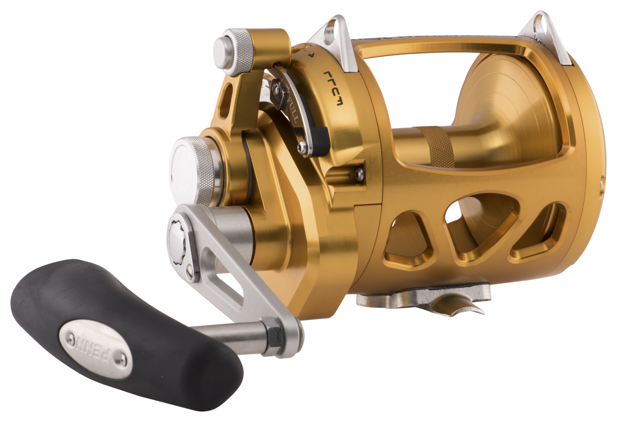 PENN International VI Gold Single-Speed Lever Drag Reel - Right - 4.1:1