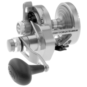 PENN Torque Two-Speed Lever Drag Silver Reel - TRQ25NLD2S