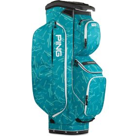 PING 2025 Traverse Cart Bag - Teal Decal