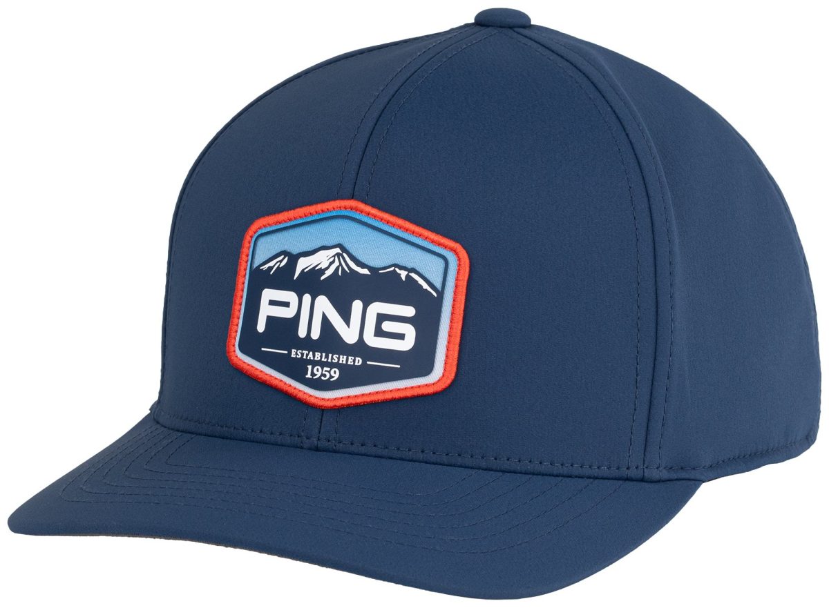 PING Four Peaks Men's Golf Hat - Blue