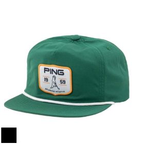 PING Retro Patch Cap Black