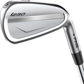 PING i230 Irons - LEFT - DYN GOLD 105 R - BLACK - Golf Clubs