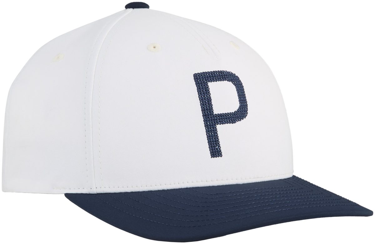 PUMA Crafted P Snapback Men's Golf Hat - White