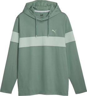 PUMA MATTR Colorblock Men's Golf Hoodie - Green, Size: Medium