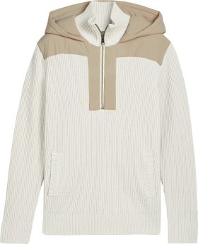 PUMA Womens Jordyn Half-Zip Golf Sweater - 01 WARM WHITE - M