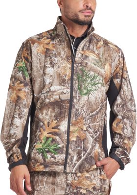 PUMA x REALTREE Men's Golf Rain Jacket - Multicolor, Size: Large