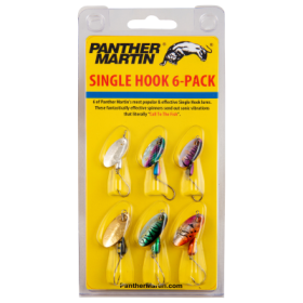 Panther Martin Single Hook Spinner 6-Pack Kit