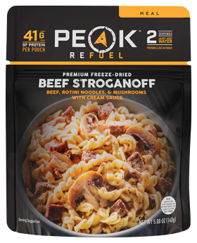 Peak Refuel Beef Stroganoff