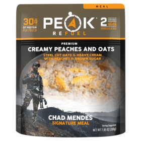 Peak Refuel Chad Mendes Creamy Peaches And Oats