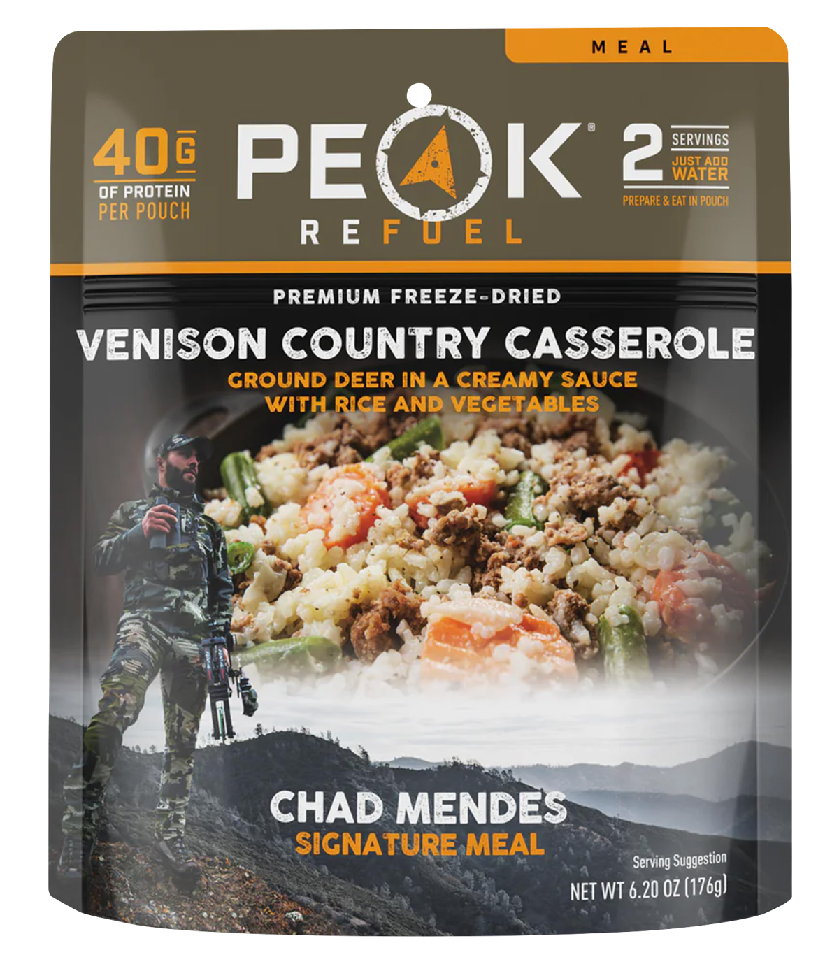 Peak Refuel Chad Mendes Venison Country Casserole