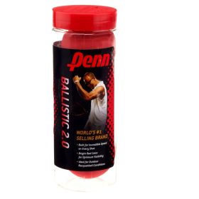 Penn Ballistic Racquetball Can 3-Pack Red - Racquetball at Academy Sports