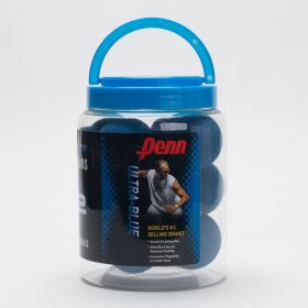 Penn Ultra Blue Giant 12 Ball Can Racquetball Balls