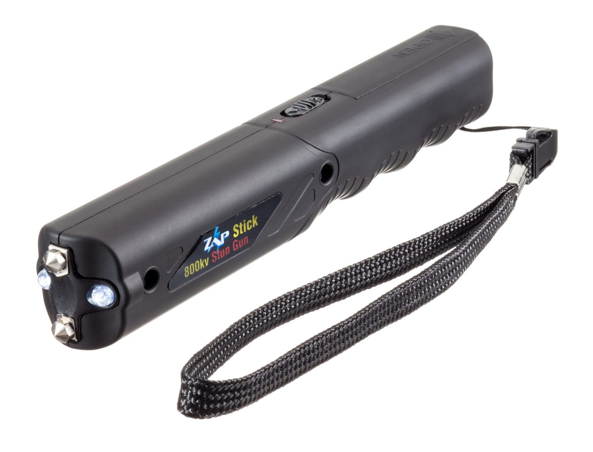 Personal Security Products ZAP Stick 800,000 Volt Stun Gun with Flashlight