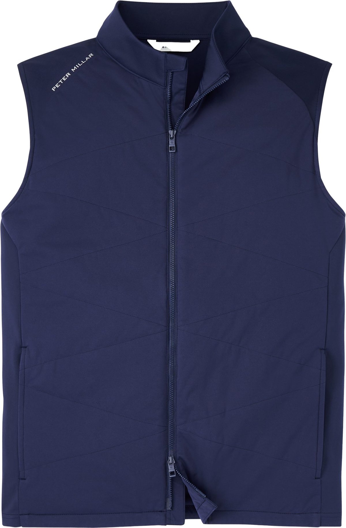 Peter Millar Fuse Hybrid Men's Golf Vest 2025 - Blue, Size: Large