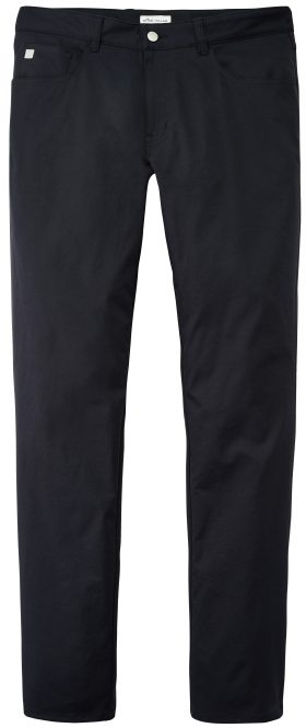 Peter Millar eb66 Performance Five-Pocket Men's Golf Pants - Black, Size: 40x34