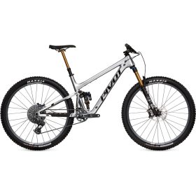 Pivot Trail 429 Pro X0 Transmission Enduro Mountain Bike Silver Metallic, L