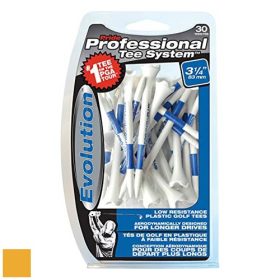 Pride Professional Tee System 2 3/4 inches - 30 Tees/Yellow/White