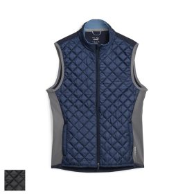 Puma Frost Quilted Golf Vest S/Puma Black / Slate Sky