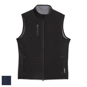 Puma Scotia Quilted Golf Vest XXL/Puma Black / Slate Sky