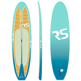 RAVE Sports Shoreline Caribbean Series SS110 SUP Stand-Up Paddleboard - Caribbean Blue