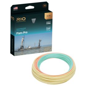 RIO Elite Flats Pro Floating Fly Line - Aqua/Orange/Sand - 10