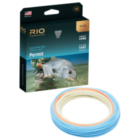 RIO Elite Permit Fly Line - Sand/Orange/Aqua - 10