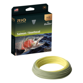 RIO Elite Salmon Steelhead Fly Line - Moss/Yellow - 100' - 10