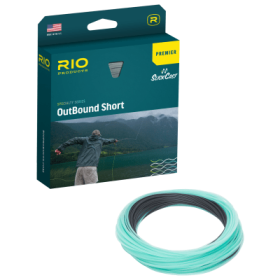 RIO OutBound Short Fly Line - Black/Transparent Green - 9