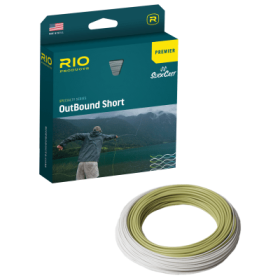 RIO OutBound Short Fly Line - Moss/Ivory - 6