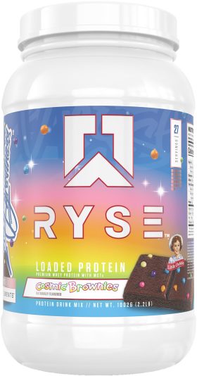 RYSE Loaded Protein Cosmic Brownie Protein Powder