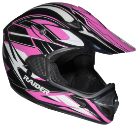 Raider RX1 MX Off-Road Helmet for Adults - Pink - Small