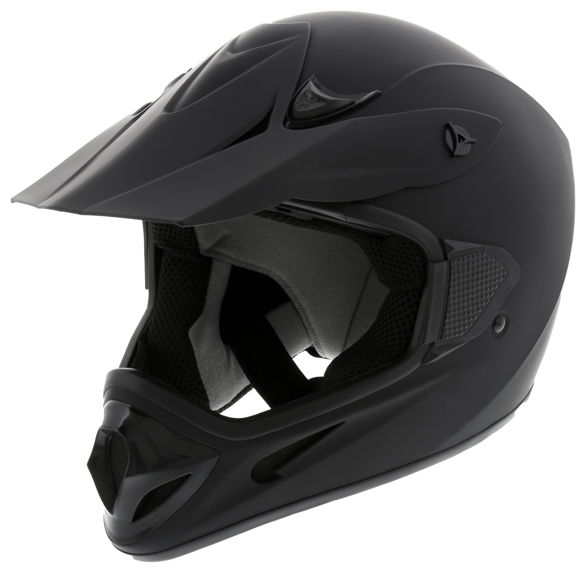 Raider RX2 MX Off-Road Helmet for Adults - Matte Black - L