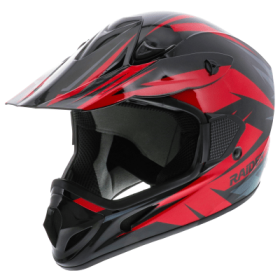 Raider RX2 MX Off-Road Helmet for Adults - Red - M