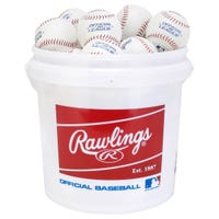 Rawlings 3 Gallon Bucket of R8U Recreational Baseballs - 24 Count