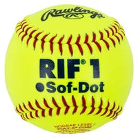 Rawlings ASA 10" RIF Training Softball - 1 Dozen in Yellow Size 10 in