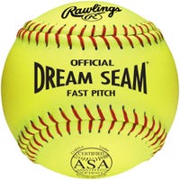 Rawlings ASA Dream Seam 11" Softball - Dozen in Yellow Size 11 in