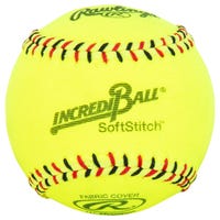 Rawlings Incredi-Ball SoftStitch 11" Training Softballs - 1 Dozen in Green Size 11 in