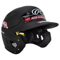 Rawlings Mach Carbon Baseball Batting Helmet in Black Size Large