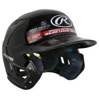 Rawlings Mach Gloss Junior Batting Helmet - 2023 Model in Black