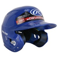 Rawlings Mach Gloss Junior Batting Helmet - 2023 Model in Blue