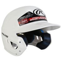 Rawlings Mach Gloss Junior Batting Helmet - 2023 Model in White