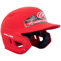 Rawlings Mach Matte Senior Batting Helmet in Red