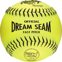 Rawlings PHD11NYL NSA Dream Seam 11" Fastpitch Softball - 1 Dozen in Yellow Size 11 in