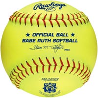 Rawlings PX2RYLBR 12" Babe Ruth Fastpitch Softball - 1 Dozen in Yellow Size 12in